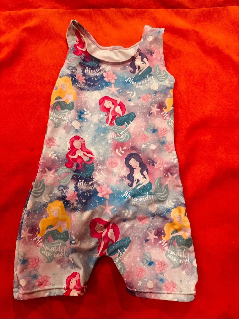 Girls' Colorful Butterfly Romper - Multicolor